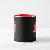 Kaffeetasse Ski Berg (Zentrum)
