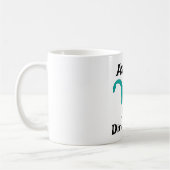 Kaffeetasse So alt wie Dinosaurier (Links)