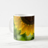Kaffeetasse - Sonnenblume in Blüte Fotografie (Vorderseite Links)