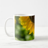 Kaffeetasse - Sonnenblume in Blüte Fotografie (Links)