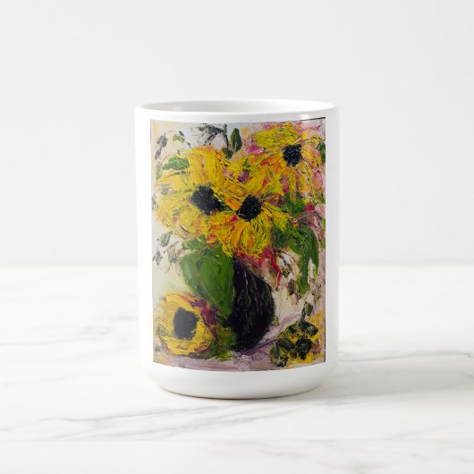 Kaffeetasse Sonnenblumen (Mittel)