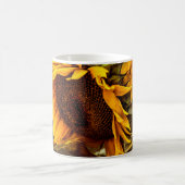 Kaffeetasse - Sonnenblumen Eleganz (Mittel)
