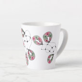 Kaffeetasse 'Spielerischer Sommer' Milchtasse (Rechte Ecke)