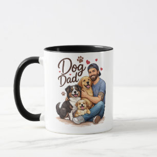 Kaffeetasse 'Stolzer Hundepapa' – Süßes Geschenk f