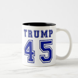 Kaffeetasse-Tasse Donald- Trumppräsidenten-Blue Zweifarbige Tasse