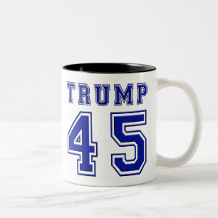 Kaffeetasse-Tasse Donald- Trumppräsidenten-Blue Zweifarbige Tasse