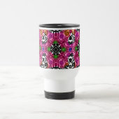 Kaffeetasse Tassen mandala Blütenrosa Geschenk (Mittel)