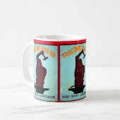 Kaffeetasse 'Vorwärts kommen' (Vorderseite Links)