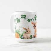 Kaffeetasse Waldkürbisse (Vorderseite Links)