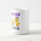 Kaffeetasse Walking By Faith Enten (Mittel)