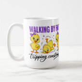 Kaffeetasse Walking By Faith Enten (Links)