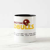 Kaffeetasse Washingtons Redbulls (Mittel)
