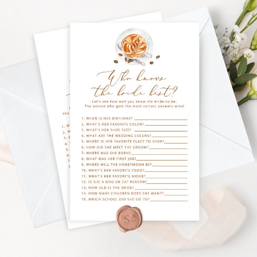 Kaffeetasse Wer kennt das beste Spiel der Braut