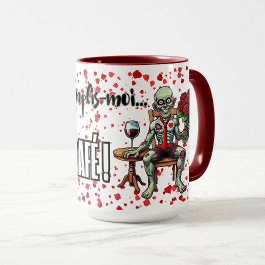 Kaffeetasse Wird Guten Valentinstag (VorderseiteRechts)