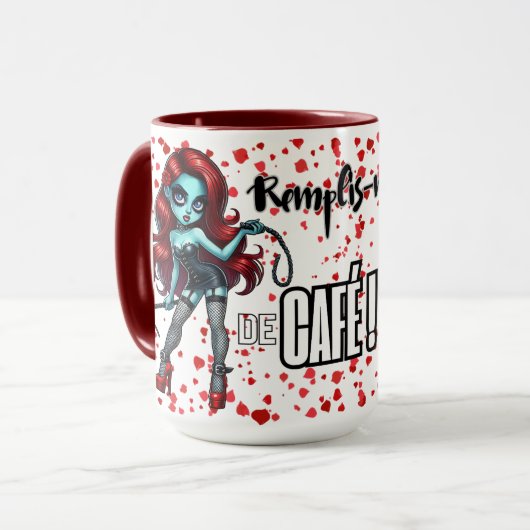 Kaffeetasse Wird Guten Valentinstag (Vorderseite Links)