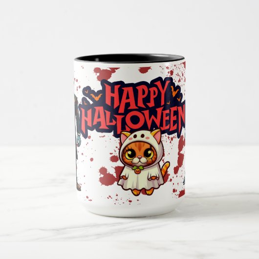 Kaffeetasse Wird Happy Halloween (Zentrum)
