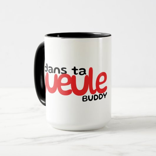 Kaffeetasse Wird In deiner Fresse Wird Fin Renard (Vorderseite Links)