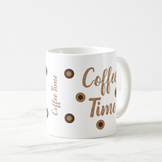 Kaffeetasse Zeit (VorderseiteRechts)