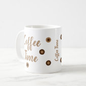 Kaffeetasse Zeit (Vorderseite Links)