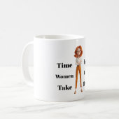 Kaffeetasse Zeit für Frauen (Vorderseite Links)