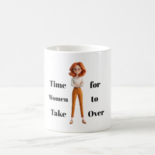 Kaffeetasse Zeit für Frauen (Mittel)