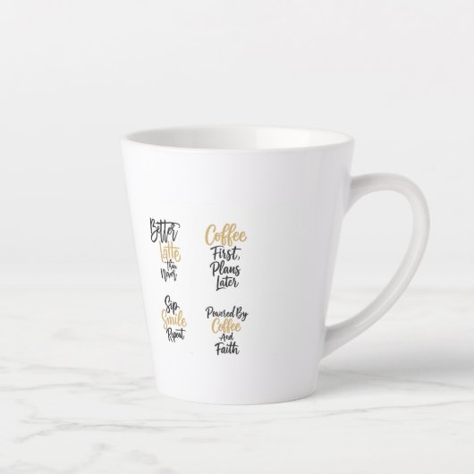Kaffeetasse zuerst milchtasse (Rechts)
