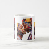 Kaffeetasse zum Feiern der Kunst des Quiltens (Mittel)