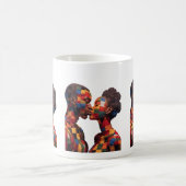 Kaffeetasse zum Feiern der Kunst des Quiltens (Mittel)