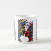 Kaffeetasse zum Feiern der Kunst des Quiltens (Mittel)