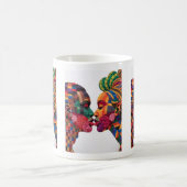 Kaffeetasse zum Feiern der Kunst des Quiltens (Mittel)
