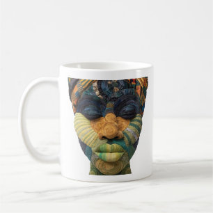 Kaffeetasse zum Feiern der Kunst weiblicher Quilte