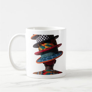 Kaffeetasse zum Feiern der Kunst weiblicher Quilte