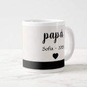 Kaffeetasse zum Vatertag Jumbo-Tasse (Vorderseite Rechts)