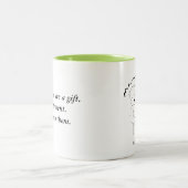 Kaffeetasse Zwei-Ton Mutter Bear (Mittel)