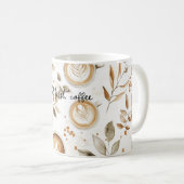 Kaffeetassen Blätter (VorderseiteRechts)