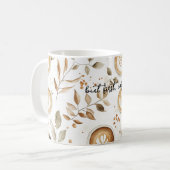 Kaffeetassen Blätter (Vorderseite Links)