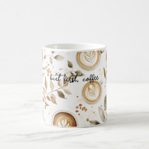 Kaffeetassen Blätter
