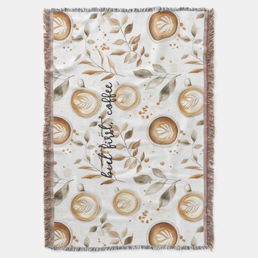 Kaffeetassen Blätter Decke (Vorderseite Vertikal)