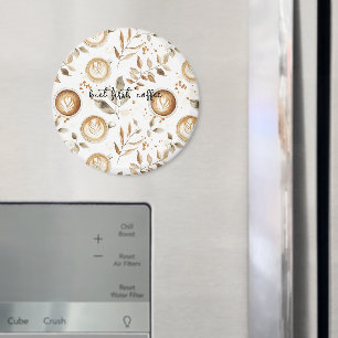 Kaffeetassen Blätter Magnet