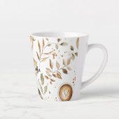 Kaffeetassen Blätter Milchtasse (Rechts)