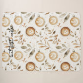 Kaffeetassen Blätter Sherpadecke (Vorderseite (Horizontal))
