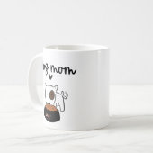 Kaffeetassen für niedliche Hunde Mama (Vorderseite Links)