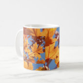 KAFFEETASSEN GESCHENK Herbstblätter Fall Bäume Bla (Vorderseite Links)