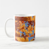 KAFFEETASSEN GESCHENK Herbstblätter Fall Bäume Bla (Links)