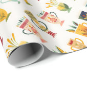 Kaffeetassen Geschenkpapier (Rolleneckpunkt)