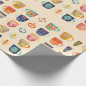 Kaffeetassen Geschenkpapier (Ecke)