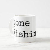 Kaffeetassen Gone Fishing (Vorderseite Links)