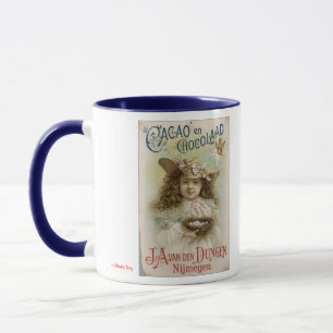 KAFFEETASSEN - HEISSE SCHOKOLADE - VINTAGE-TASSEN 