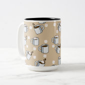 Kaffeetassen im Hintergrund Küche Tasse (Vorderseite Links)
