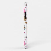 Kaffeetassen, Kaffeebohnen, Herz, Kaffee Lover Case-Mate iPhone Hülle (Hinten/Rechts)